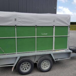 Stock Trailer with Cattle Crate (10x5.6")